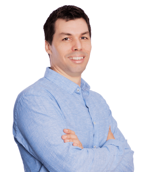 Professional headshot of Ezequiel Ruiz, Chief Business Officer