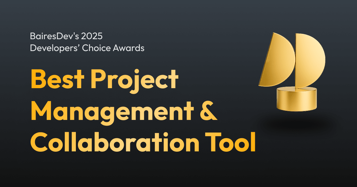 Developers' Choice Awards 2025 | Best Project Management Tool | Winner